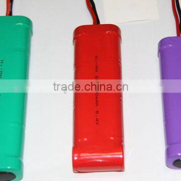 Fast charge nimh sub c battery 9.6v 5000mah nimh battery pack for power tools