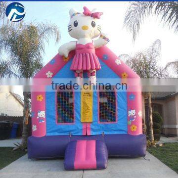 Pink hello kitty inflatable castle/hello kitty inflatable bouncers/ hello kitty inflatable jumpers