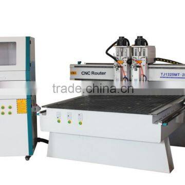 double head woodworking machine for mdf prv acrylic