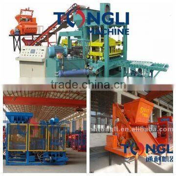 cement brick block making machine price in hot sale