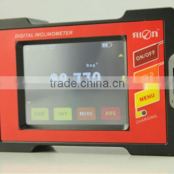 High Precision Upgraded Tilt Sensor,Tilt Angle Sensor With Touch Screen, deg/mm Dual Units Switch Functions ...