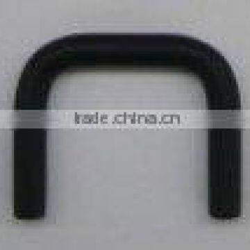 Round aluminium pull handle