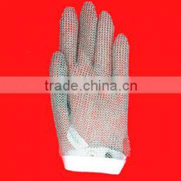 Steel Chain Mail Protective Cut Resistant Work Glove-2372