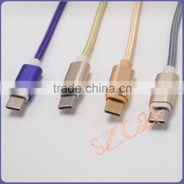 Super Speed 1meter reversible USB Cable Charging Type C Charging Cable for Samsung Phone USB Cable