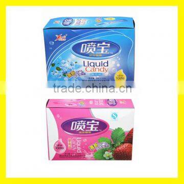 sweet liquid spray kids liquid candy