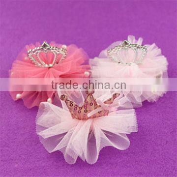 cute nice fabric hair clips