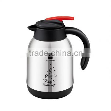 2013 newest design double wall vacuum drinking water pot