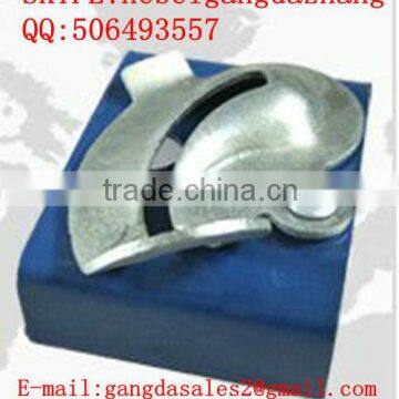 steel hardware Jahn c bracket used with snap tie in plywood form system
