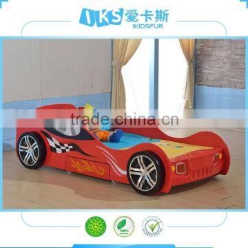 newest red baby bed kids car shape bed TC2