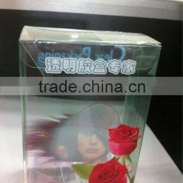 plastic PET PP clear packaging box