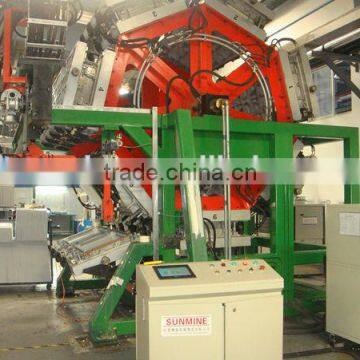 7 fixture Hydraulic type refrigerator rotary door manufacturing line