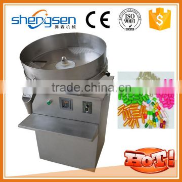 Single plate tablet and capsule counting and filling machine