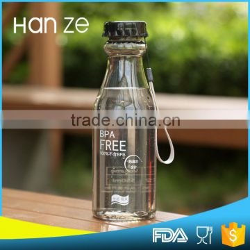 Free sample high quality plastic clear joyshaker water bottle