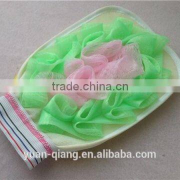 Newest Skin Care Mesh Puff Bath Glove photo-2