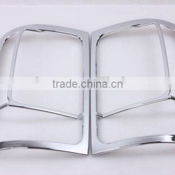 Tail Lamp Cover 2 Pcs ABS Chrome For VW Amarok 2012 Accessories