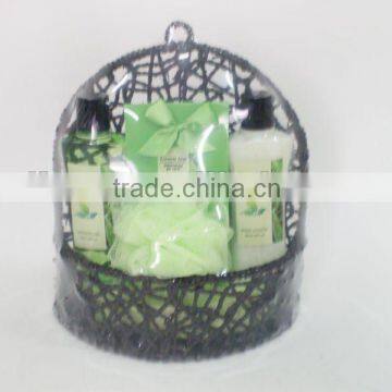 2013 new design bath gift set body scrub