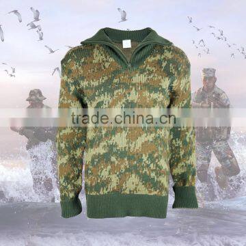 G.I. Style Digital Woodland Color Commando Sweater for Army