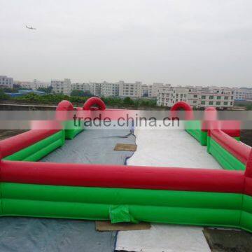 Factory price inflatable panna soccer field in hot sale