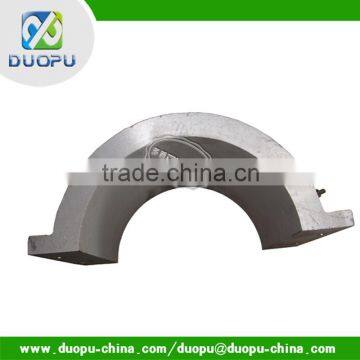 Liquid cooled aluminum mould cast in heater duopu