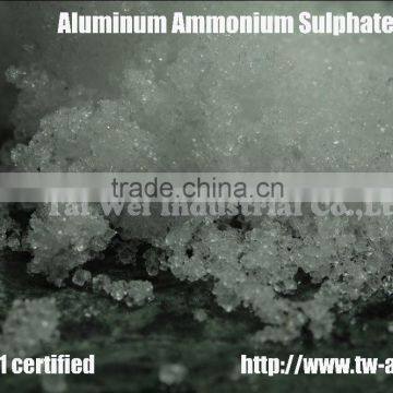 High Qulaity Dodecahydrate Leather Tanning Aluminium Ammonium Sulphate
