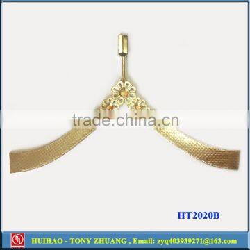 TPU gold metal plating decoration shoe strap HT2020B