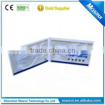 7 Inch TFT LCD Video Card Video Greeting Card Video Brochure photo-2
