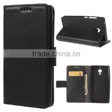 Magnetic Litchi Grain Wallet Leather Flip Case for Xiaomi Red Rice Hongmi / Hongmi 1S