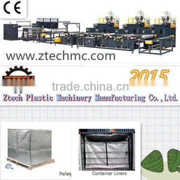 2015 1.2m 7 layer air bubble film extrusion line