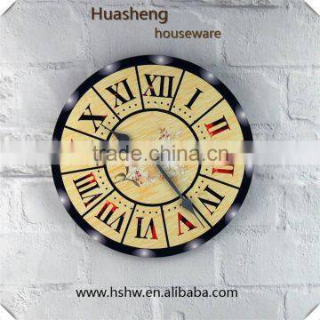 Sublimation Antique Wood Wall Clock Face Custom Size photo-3