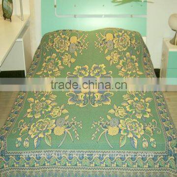 Three color thread blanket