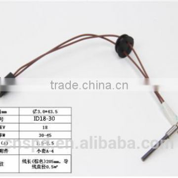 18V air heater similar webato type, glow plug with Si3N4 material