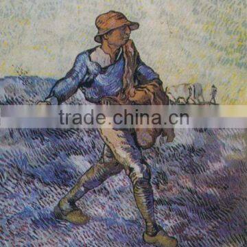 Painting art The Sower art painted on canvas Van Gogh