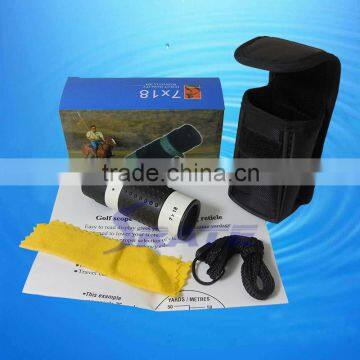 Distance Measuring Smart Monocular Scope 7X18mm Golf Range Finder M0718A photo-4