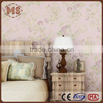 2016 PVC wallpaper bedroom wallpaper