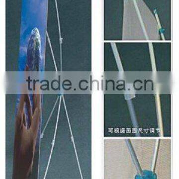Portable and Ajustable X Banner Used for Advertising Dispaly