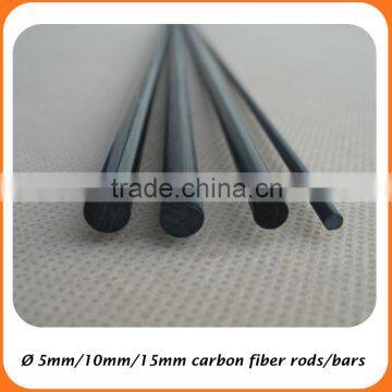 hot sale carbon fiber stick rod china manufactuer with high quality and low price for construction and decoration black