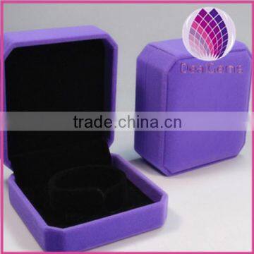 factory price velvet jewelry box bracelet box velvet bracelet box