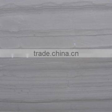 Natural China Wooden Vein Gray Grey Marble Stone Tile Slab Riser photo-1