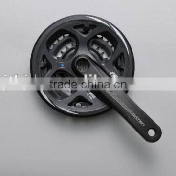 IISA3012P+7 bicycle crank & chainwheel alloy170mm and steel chainring 24T/34T/42T with plastic chainguard