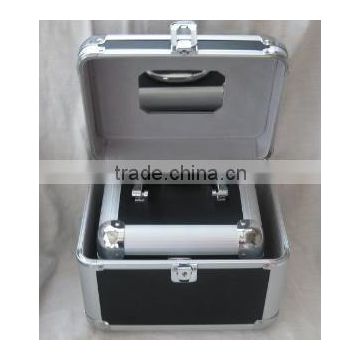 Aluminum Vanity Case 2 Piece Set Beauty Make Up Cosmetic