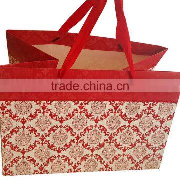 Chinese new year paper shopping gift bag