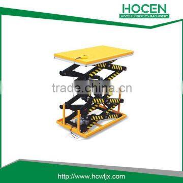 cargo scissor lift