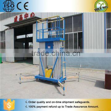 Vertical aluminum motorbike stand lift