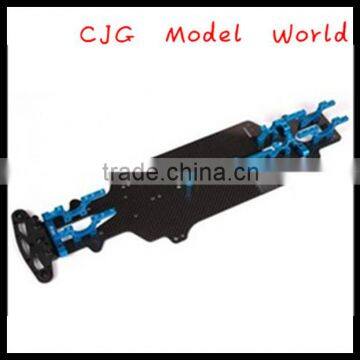 1/10 W04M 4WD Upgrade Parts Carbon Fiber Chasis Plate