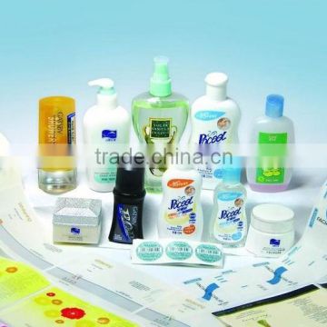 OEM private usages heat transfer printing sticker self-adhesive label stickers