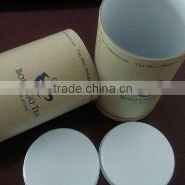 Tea Packaging Round Cardboard Packaging Tube