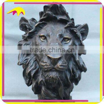 KANO1099 Amusement Park Decorative Lion Head Sculpture