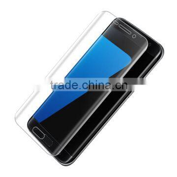 Factory Wholesale 3D full curved size original edge nano glass screen protector for samsung S7 edge