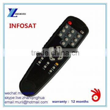 ZF Black 25 Keys INFOSAT tv REMOTE CONTROL for Thailand Market