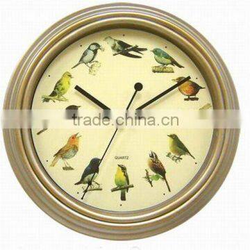 Cason bird sound clock world time clock